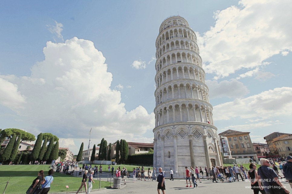 이탈리아 여행 세계문화유산 피사의 사탑
