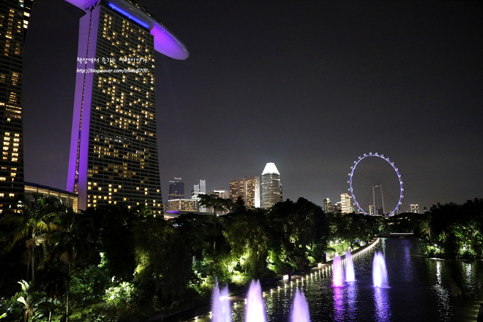 싱가포르 여행의 추억 가든스바이더베이, 마리나베이샌즈