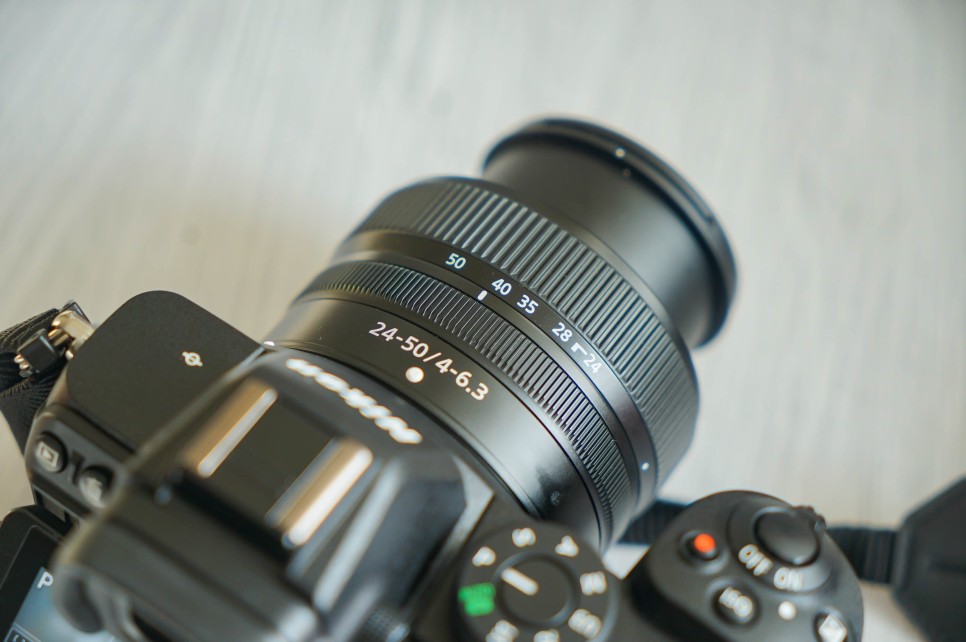 니콘 미러리스카메라 z5 24-50mm f4-6.3 렌즈킷