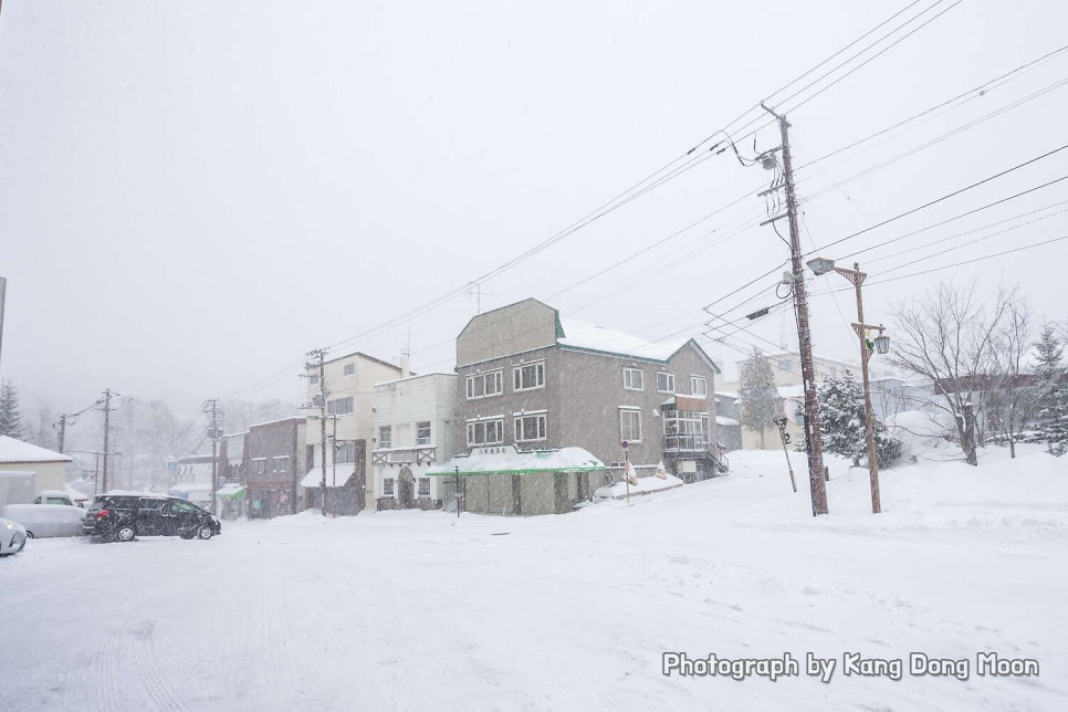 일본 홋카이도 여행 눈 내리던 온천 풍경이 그립다