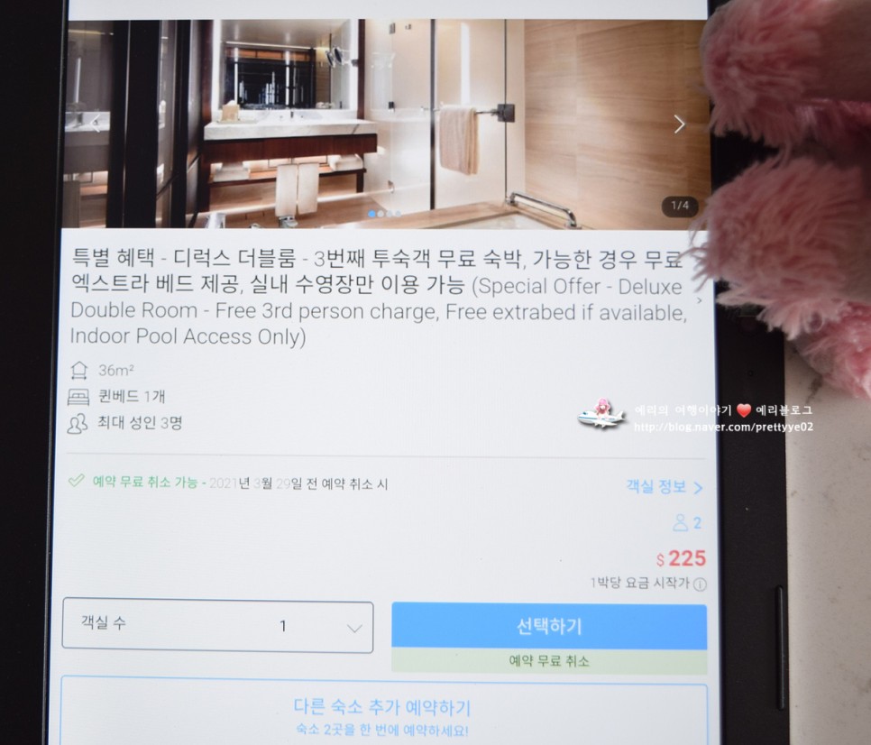 서울 신라호텔 디럭스 객실 특별할인과 호텔신라 쿠폰혜택