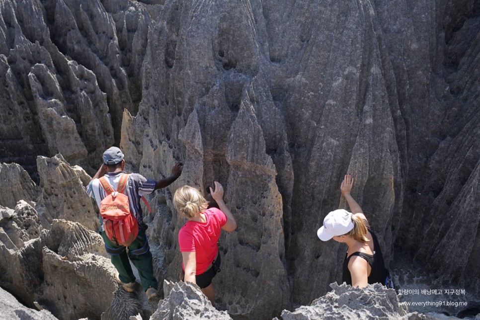 태초의 자연 미지의 마다가스카르 여행 칭기 Tsingy