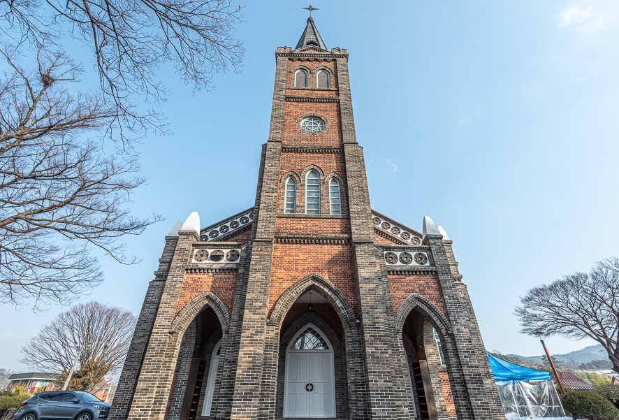 대전 근교 가볼만한곳 충남 공주 중동성당 성지순례여행