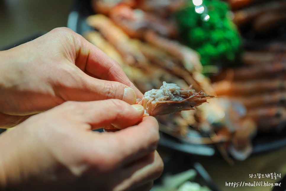 제주도 횟집 취향저격 딱새우 초밥맛집