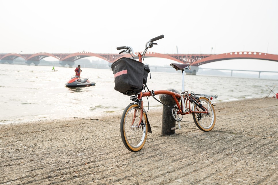 브롬톤 플레임라커 M6R 라이브 : 강서구에서 잠수대교까지 아무튼 자전거 라이딩