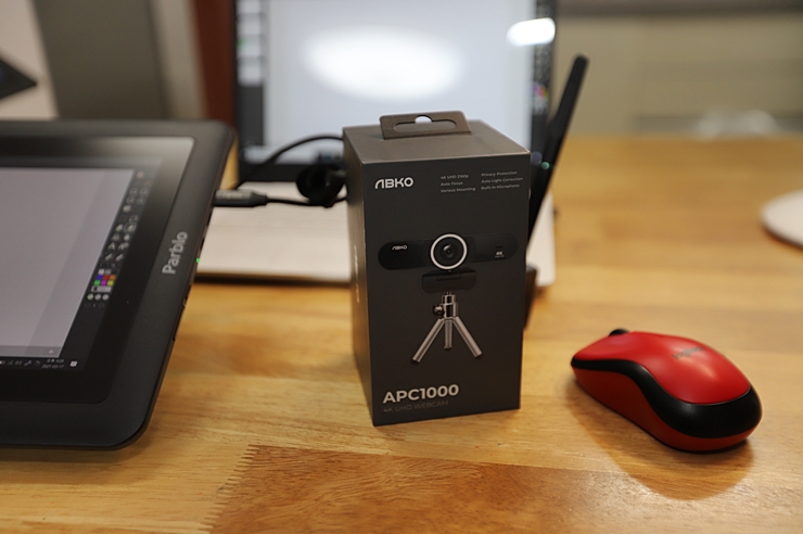 4K UHD 웹캠 ABKO APC1000 PC캠의 프리미엄