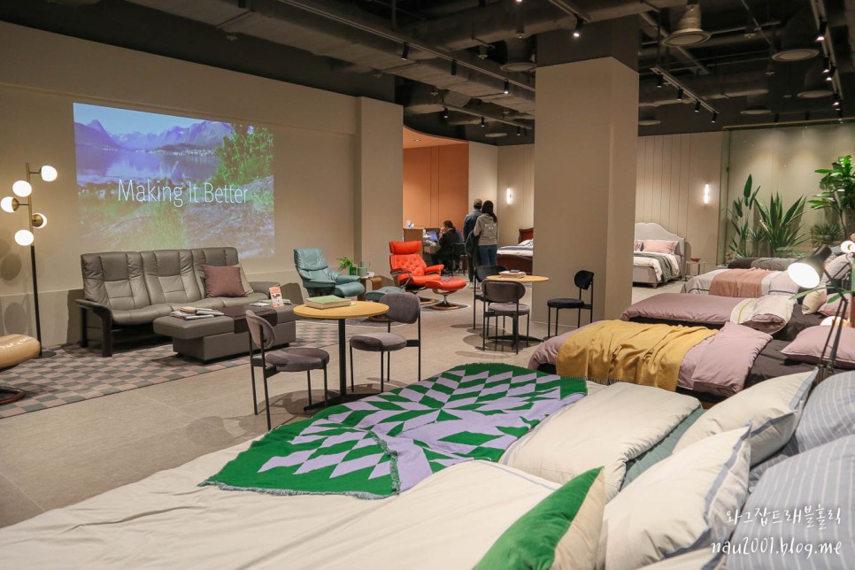 신혼 침대 프레임 쇼핑 더 현대 서울 에이스 침대