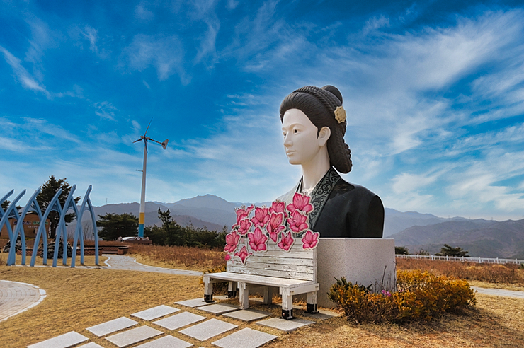 삼척여행 임원항 수로부인헌화공원 50m 엘리베이터