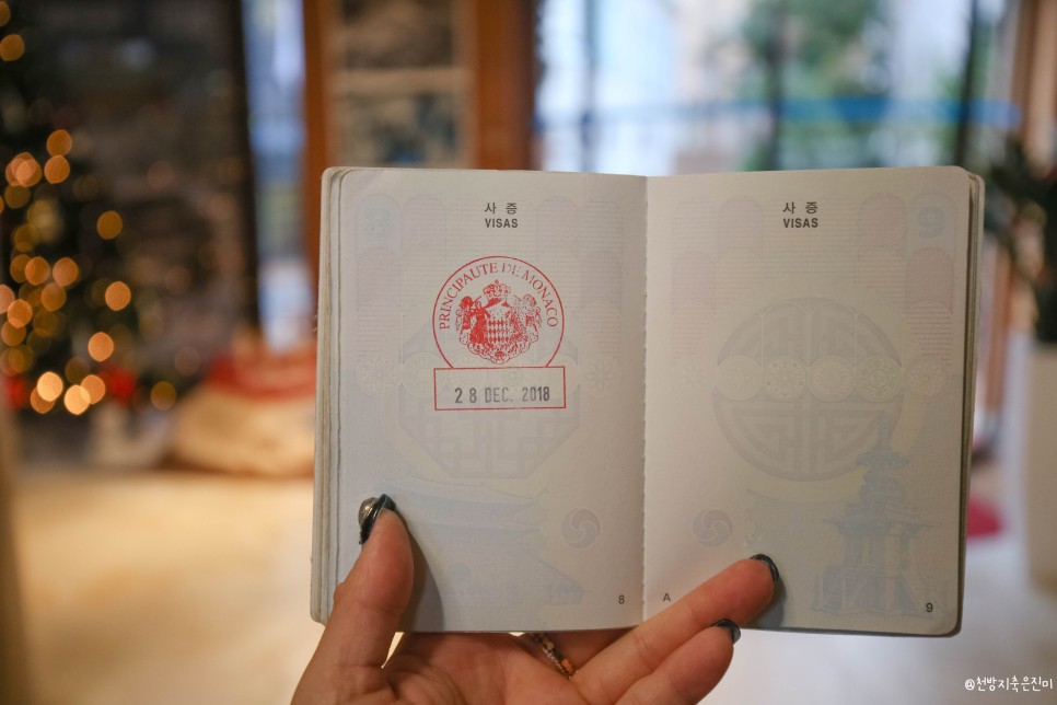 모나코 당일치기 여행 니스에서 모나코 여권도장 받기