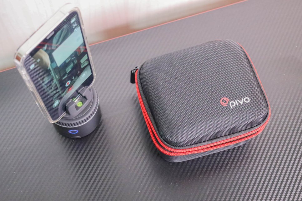 브이로그장비 스마트폰촬영 트래킹캠 피보 Pivo Silver