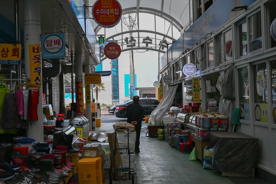 여수수산시장 해산물 포장 후기 + 여수밤바다소주 구입처