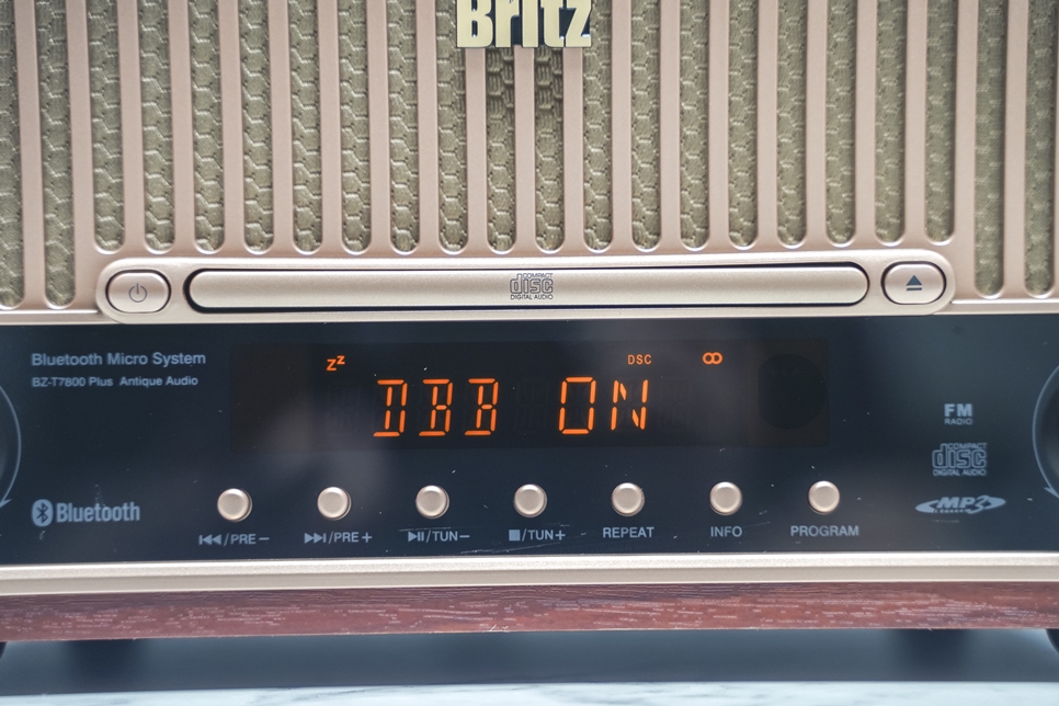 BZ-T7800 Plus 브리츠 블루투스 스피커, CD FM라디오