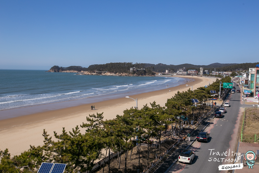 충남 가볼만한곳 서해안 드라이브 태안 만리포 해수욕장에서 점심