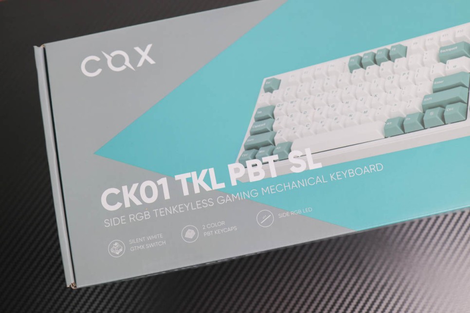 저소음키보드 텐키리스키보드 COX CK01 TKL PBT SL