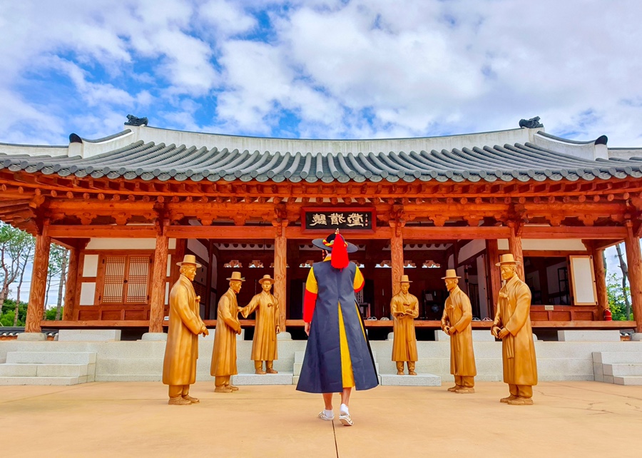 곶감의 도시! 아이들과 추억을 새기는 상주여행 :: 상주곶감공원,태평성대 경상감영공원, 자전거박물관, 학전망대와 낙강교, 상주 가볼만한곳