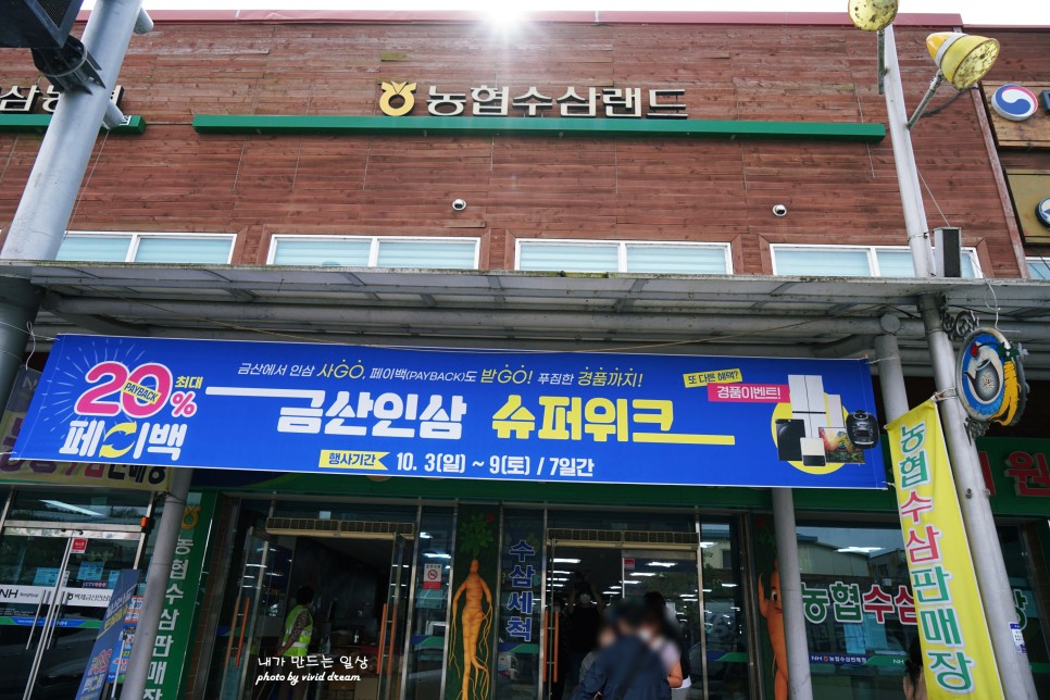 대전 근교 가볼만한곳 금산여행 금산인삼슈퍼위크
