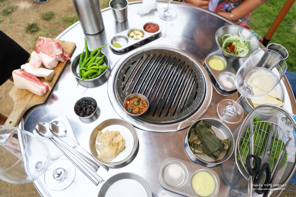 제주 야외 맛집 흑돼지 별돈별 정원본점 제주 서쪽여행