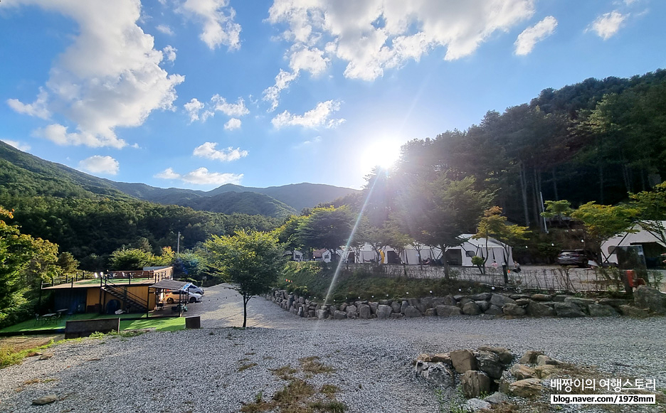 극찬한 가평 글램핑장 추천, 유명산 달빛정원 글램핑 대만족 feat.오로라불멍