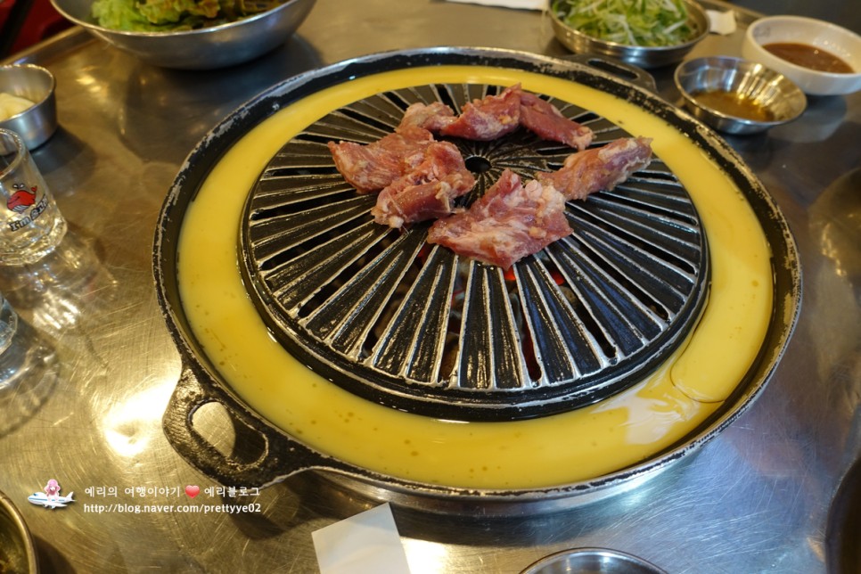 마포맛집 갈매기골목 장수갈매기 본점에서 갈매기살 구워먹기