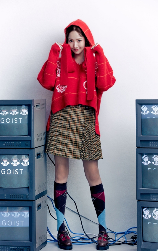 20대 여성 브랜드 브랜드 에고이스트 박민영 화보 겨울코디