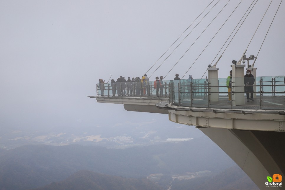 평창 용평리조트 발왕산 케이블카 스카이워크 단풍 구경