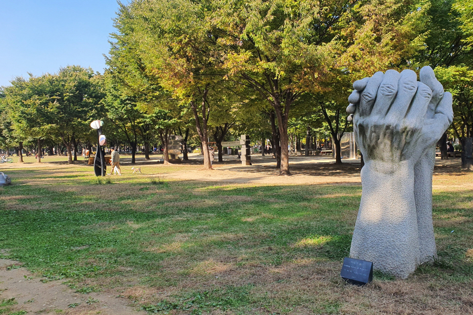 72시간 프로젝트 뚝섬 서울숲에서 볼 수 있는 다양한 작품들