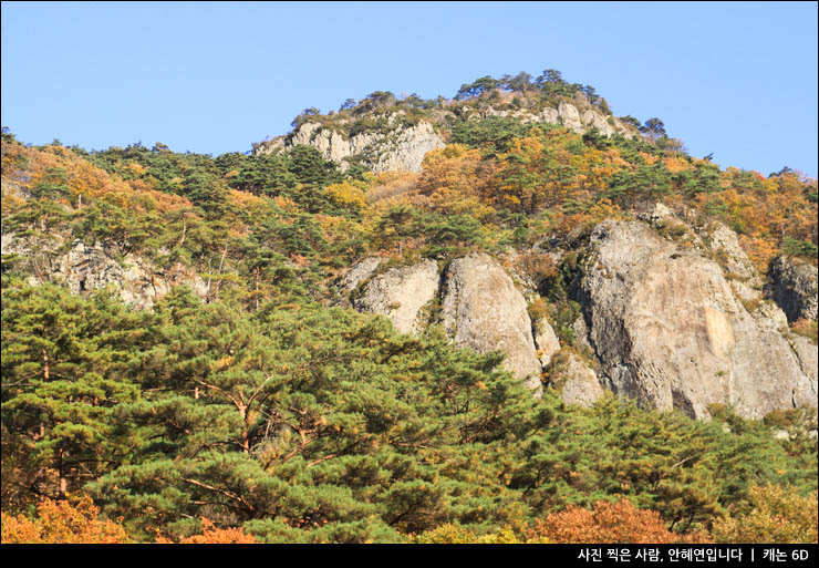 청송 주왕산 국립공원 단풍 등산코스 달기약수터 달기약수백숙