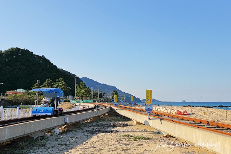 강원도 강릉 여행 정동진 모래시계공원 옥계 정동진 해수욕장 해변