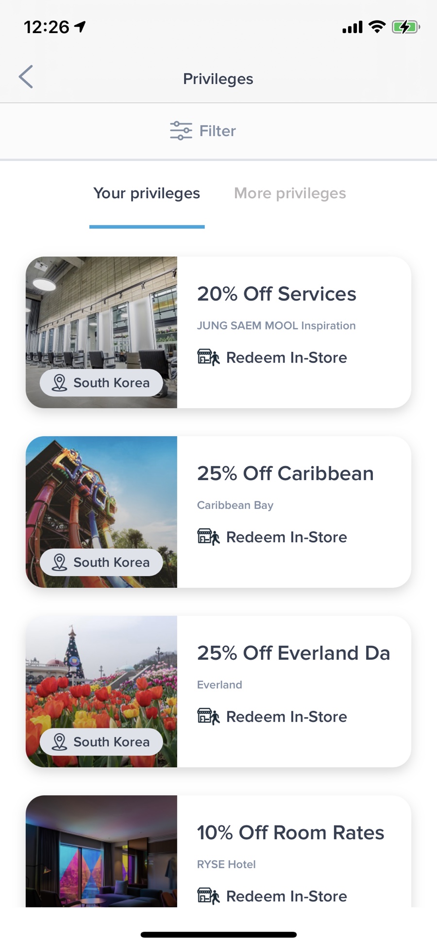 싱가포르항공 KrisPlus앱으로 더프라자호텔 더벨스파 할인후기