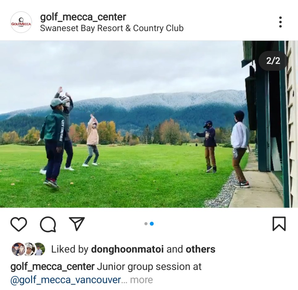 미국 캐나다 골프 유학 15년 전통  골프메카 아카데미 - 현재 활동중인 투어프로들 배출한곳!
