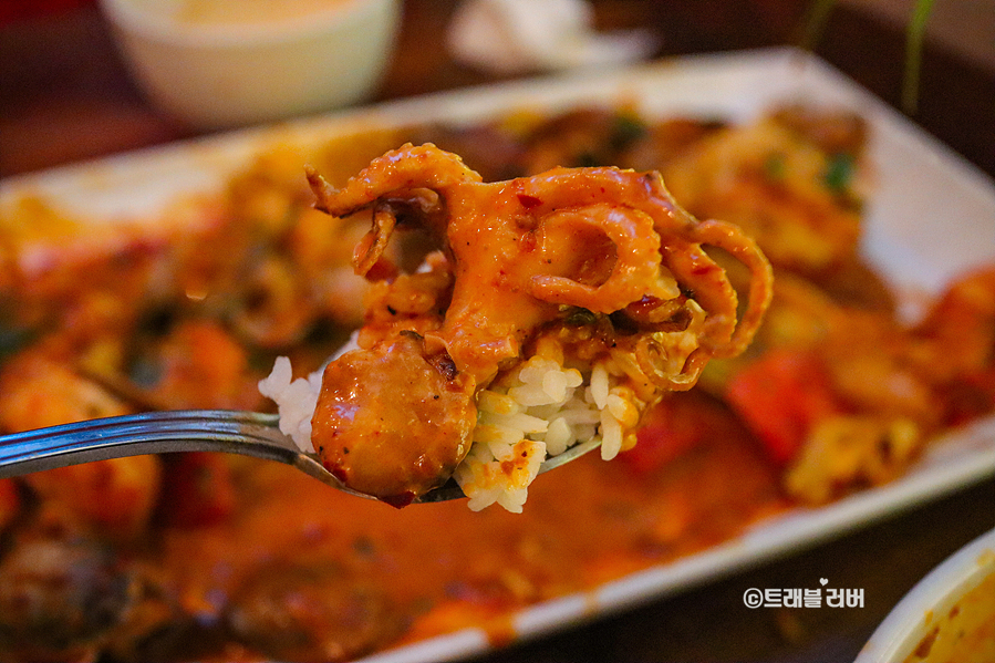 부산 식도락 여행 태국 음식 맛집 송정 어밤부