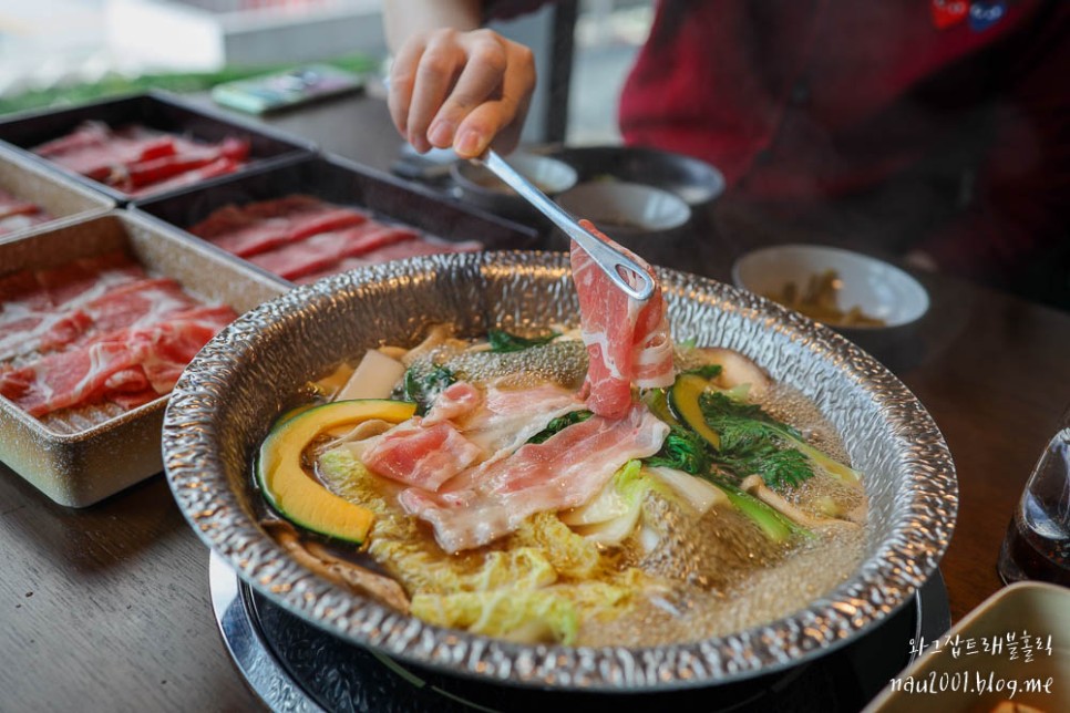 모던 샤브 하우스 잠실점 프리미엄 샤브샤브 맛집