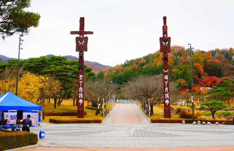 국내 여행지 추천 경북 김천 직지사 단풍 사명대사공원 한옥카페 등