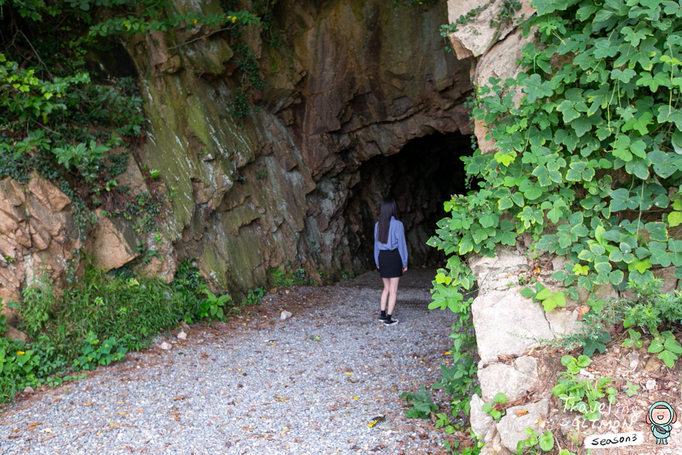거제 핫플 동굴 사진 명소 근포마을 땅굴