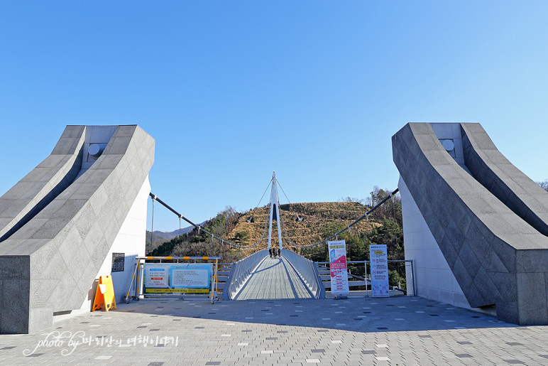 국내 겨울 여행지 추천 한탄강관광지 철원 은하수교 다리