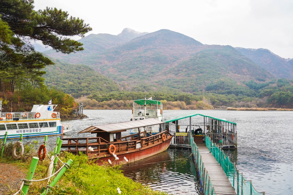 괴산 가볼만한곳 산막이옛길, 문광저수지, 괴산카페 뭐하농하우스