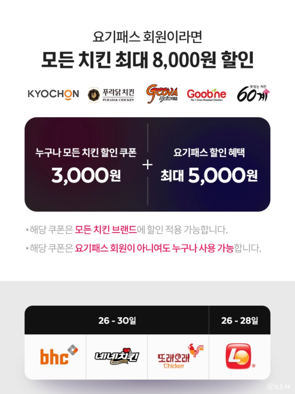 요기요 할인되는 요기패스 4900원 두번만 배달시켜도 무조건 이득!