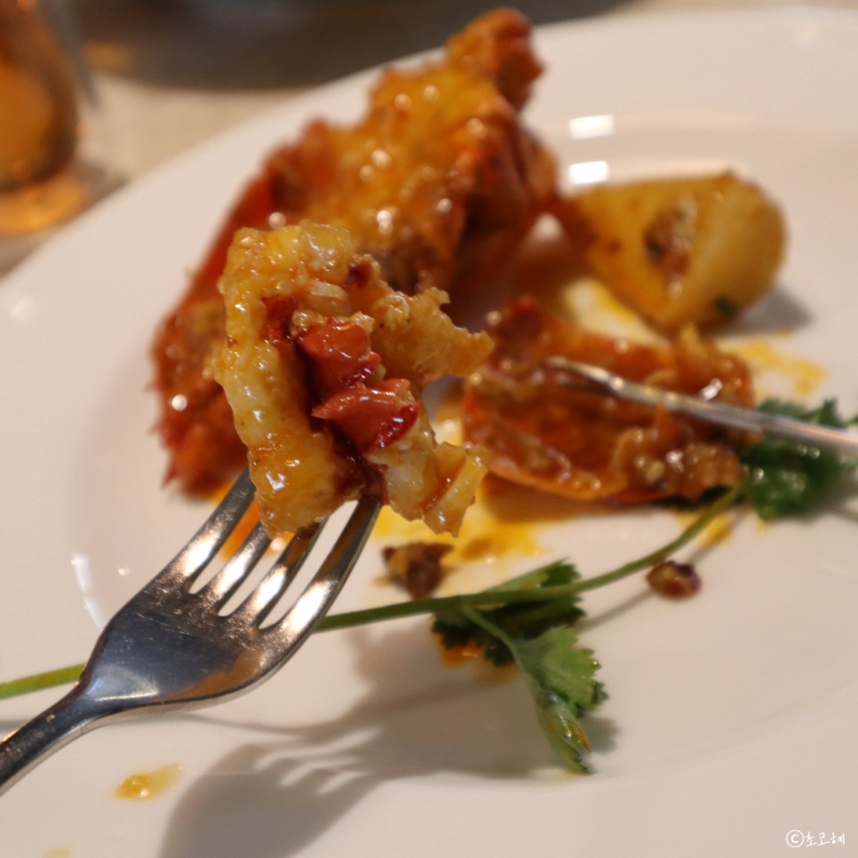 청담 연말모임장소 파불라 레스토랑 사천요리 맛집