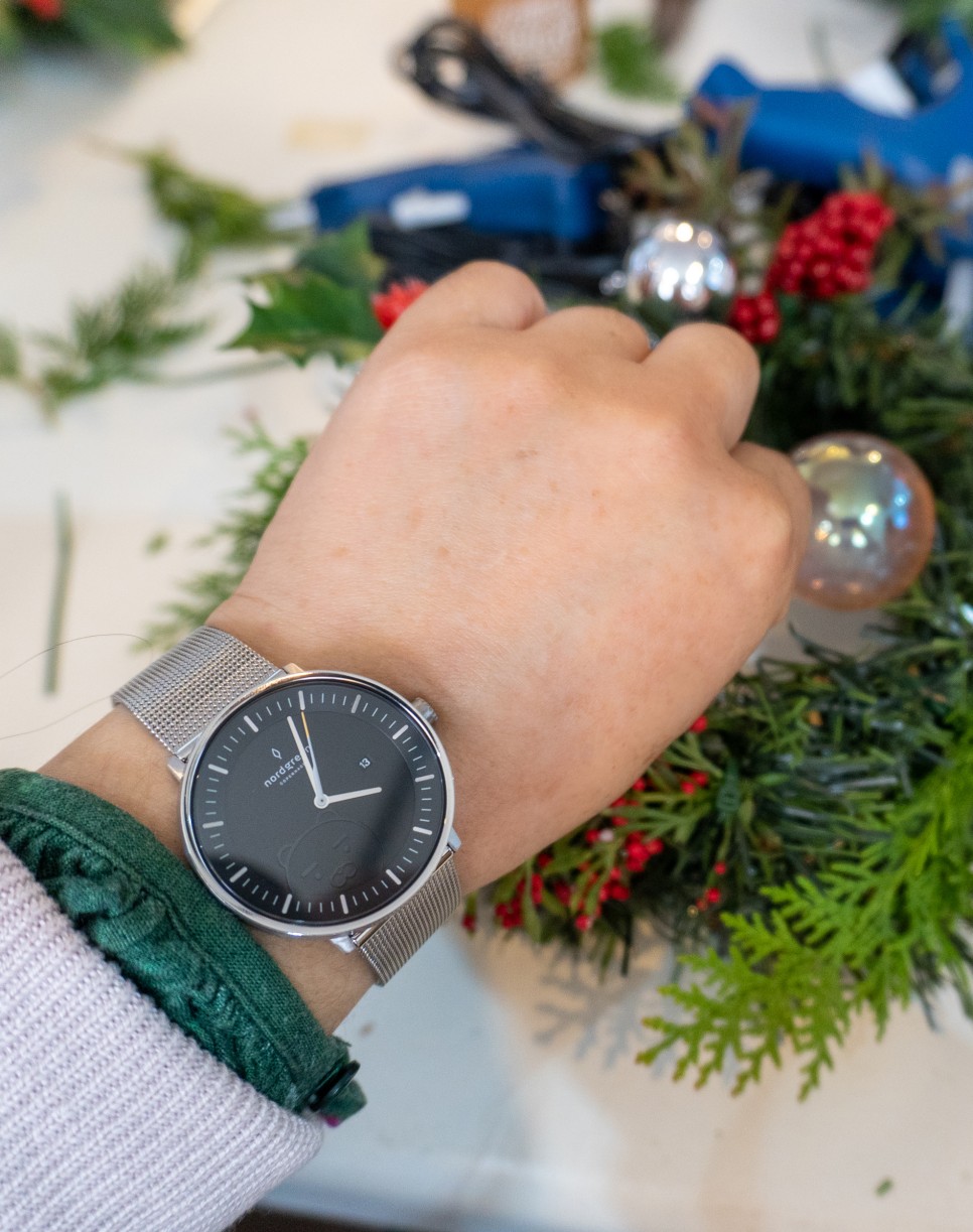 크리스마스선물 노드그린 X 카카오프렌즈 여자손목시계