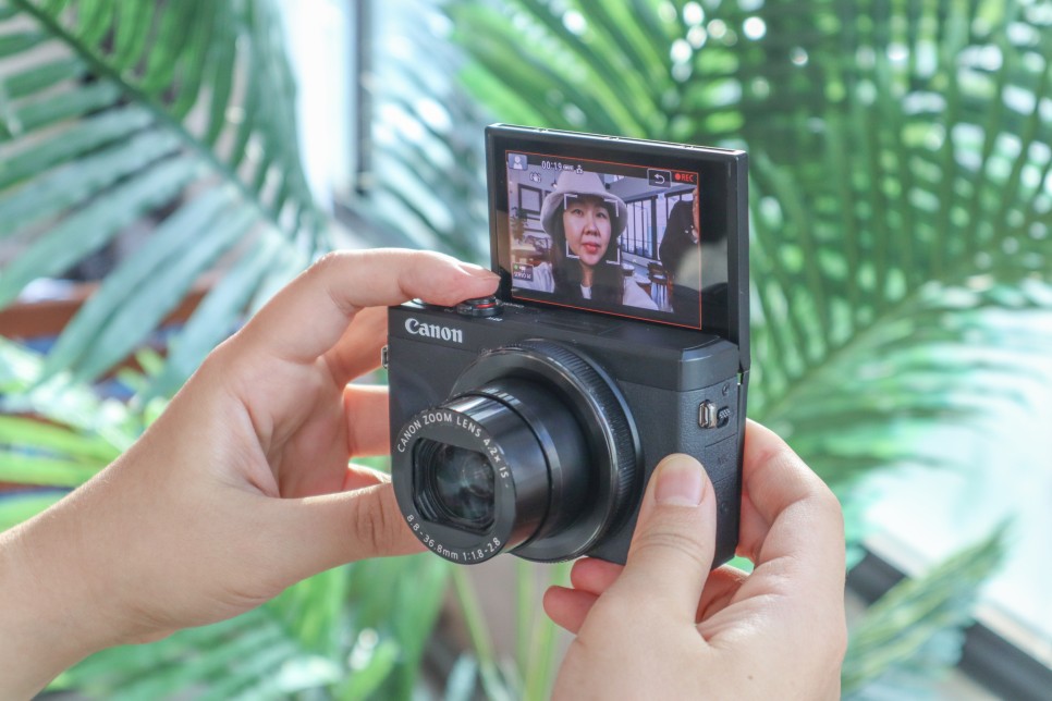 브이로그 카메라 캐논 G7X Mark3 추천
