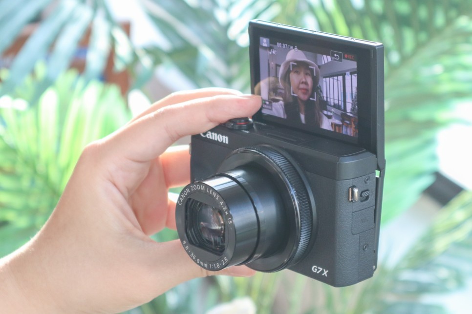 브이로그 카메라 캐논 G7X Mark3 추천