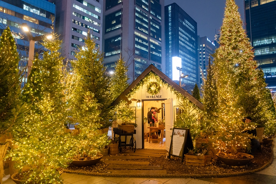 서울 크리스마스 데이트 현대백화점 무역센터점 코엑스 별마당도서관