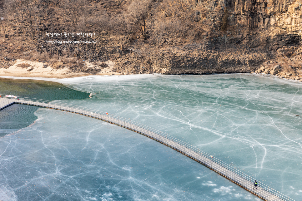 철원 한탄강 물윗길 트레킹 은하수교 주상절리 국내겨울여행지