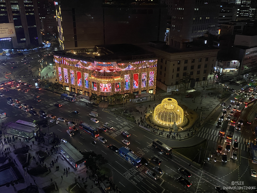 명동 데이트 가볼만한곳 신세계백화점 본점 서울 야경 명소 추천!