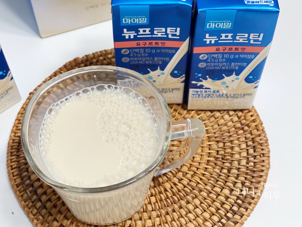 단백질 프로틴 음료 이번엔 마이밀 요구르트맛 입맛저격!