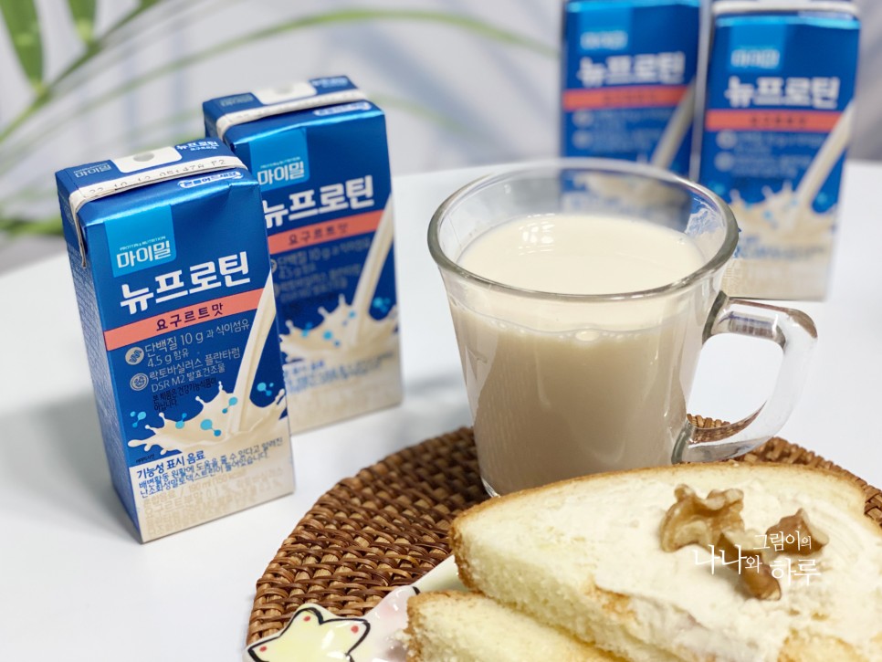 단백질 프로틴 음료 이번엔 마이밀 요구르트맛 입맛저격!