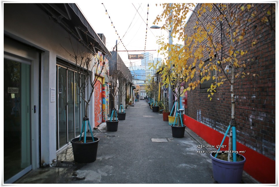 서울 여행 골목길 투어 숨은 명소 영등포 문래창작촌