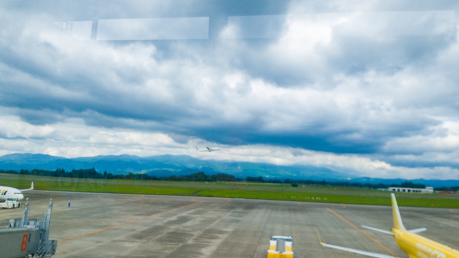 일본여행 가고시마 공항 구경. 항공전시실, 기념품숍 등
