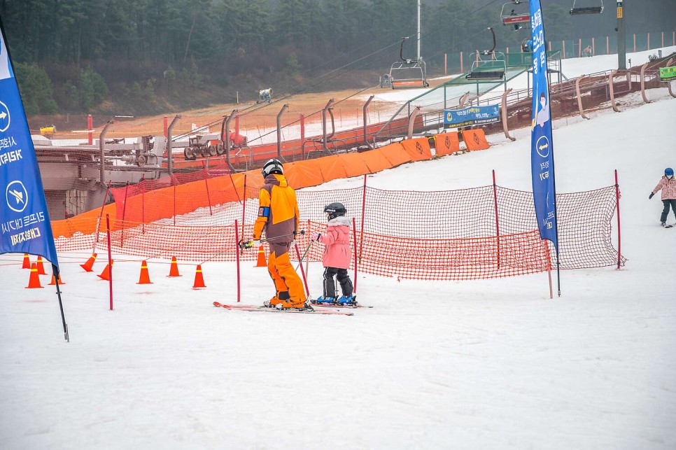 지산 스키강습 겨울 놀거리 찾는다면 지산 리조트 스키장