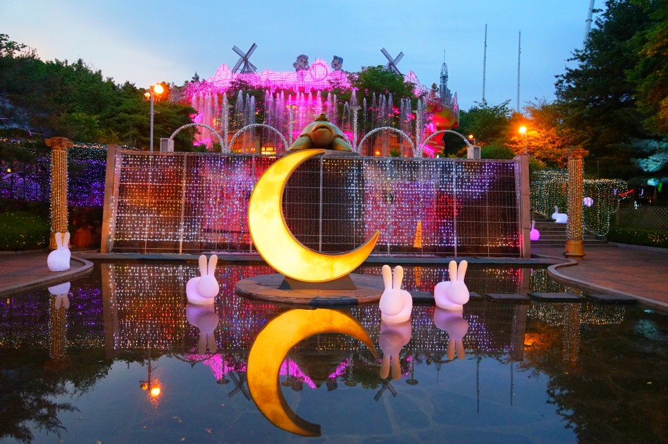 국내 당일치기 여행 서울랜드 불빛축제 루나파크 서울근교 나들이